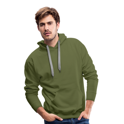Men’s Premium Hoodie in 10 Farben - Olivgrün