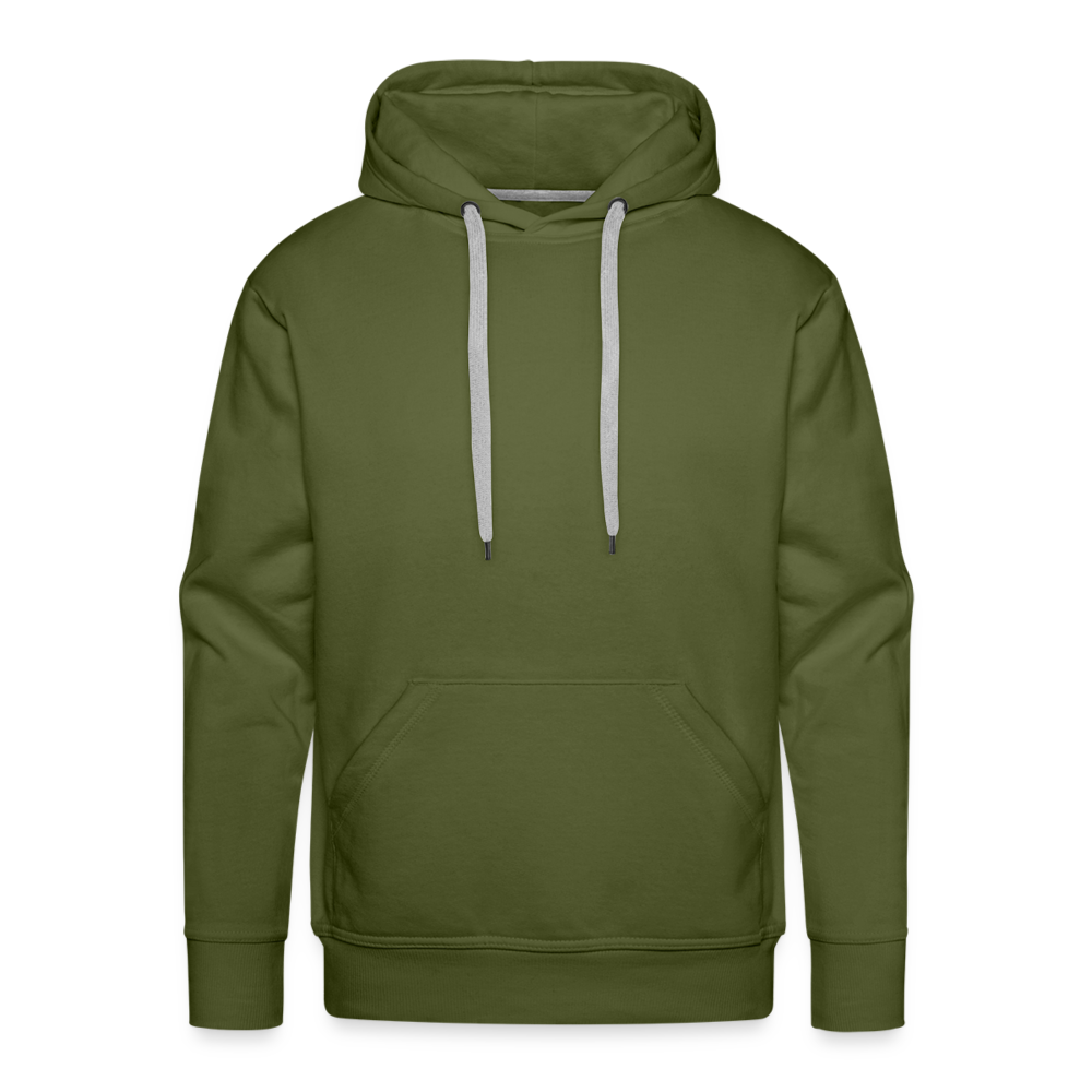 Men’s Premium Hoodie in 10 Farben - Olivgrün
