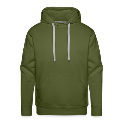 Men’s Premium Hoodie in 10 Farben - Olivgrün
