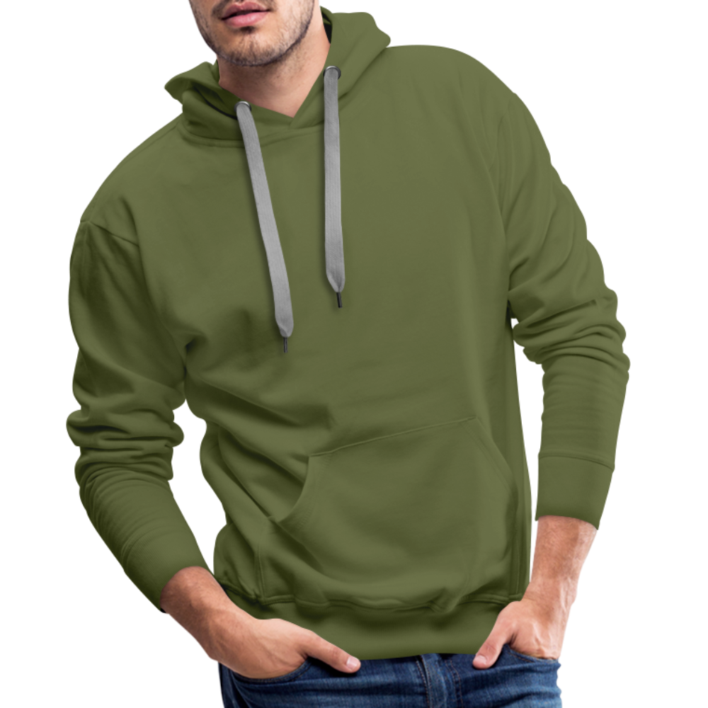 Men’s Premium Hoodie in 10 Farben - Olivgrün