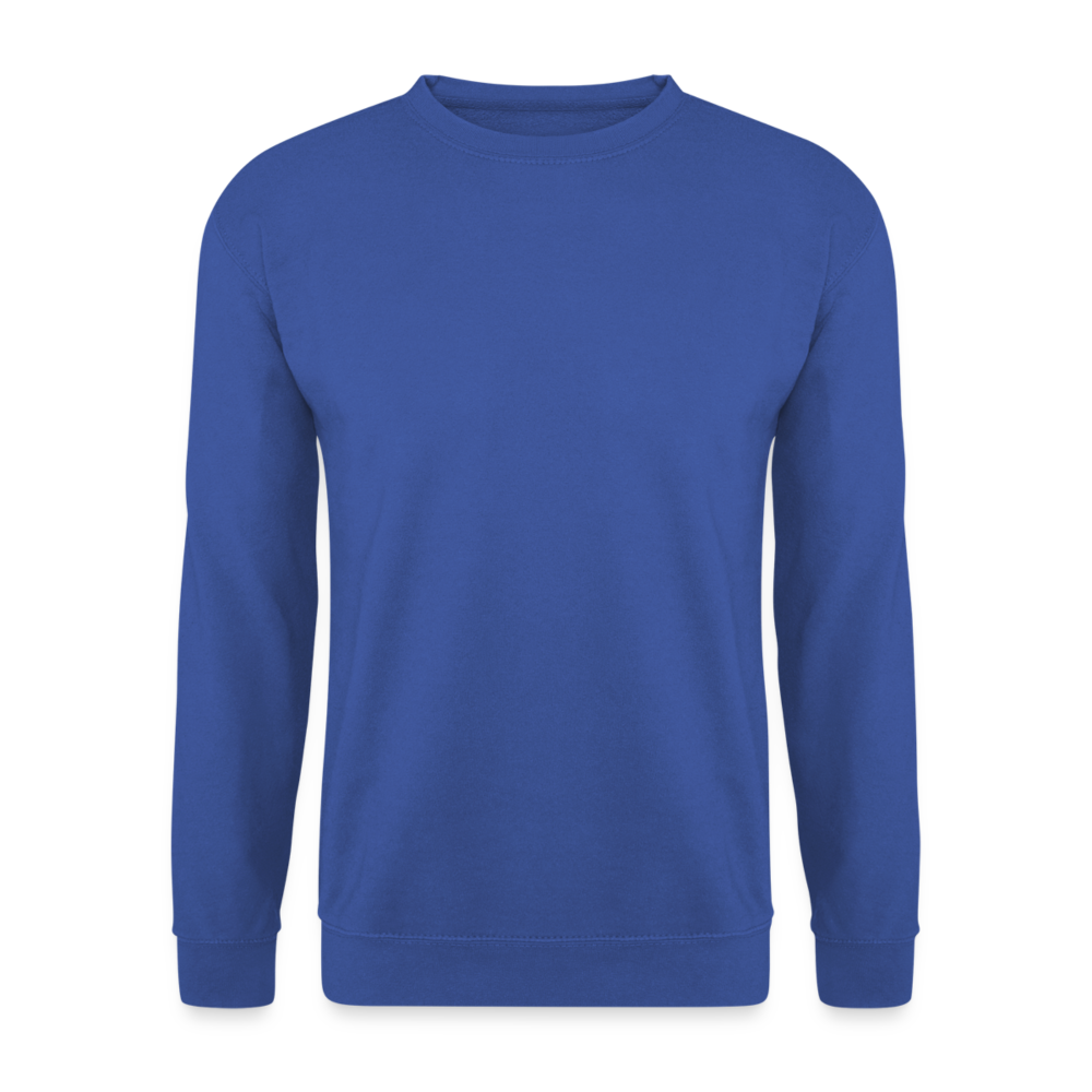 Unisex Pullover in 6 Farben - Royalblau