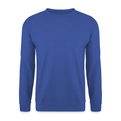 Unisex Pullover in 6 Farben - Royalblau