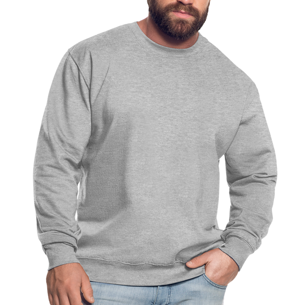 Unisex Pullover in 6 Farben - Weißgrau meliert