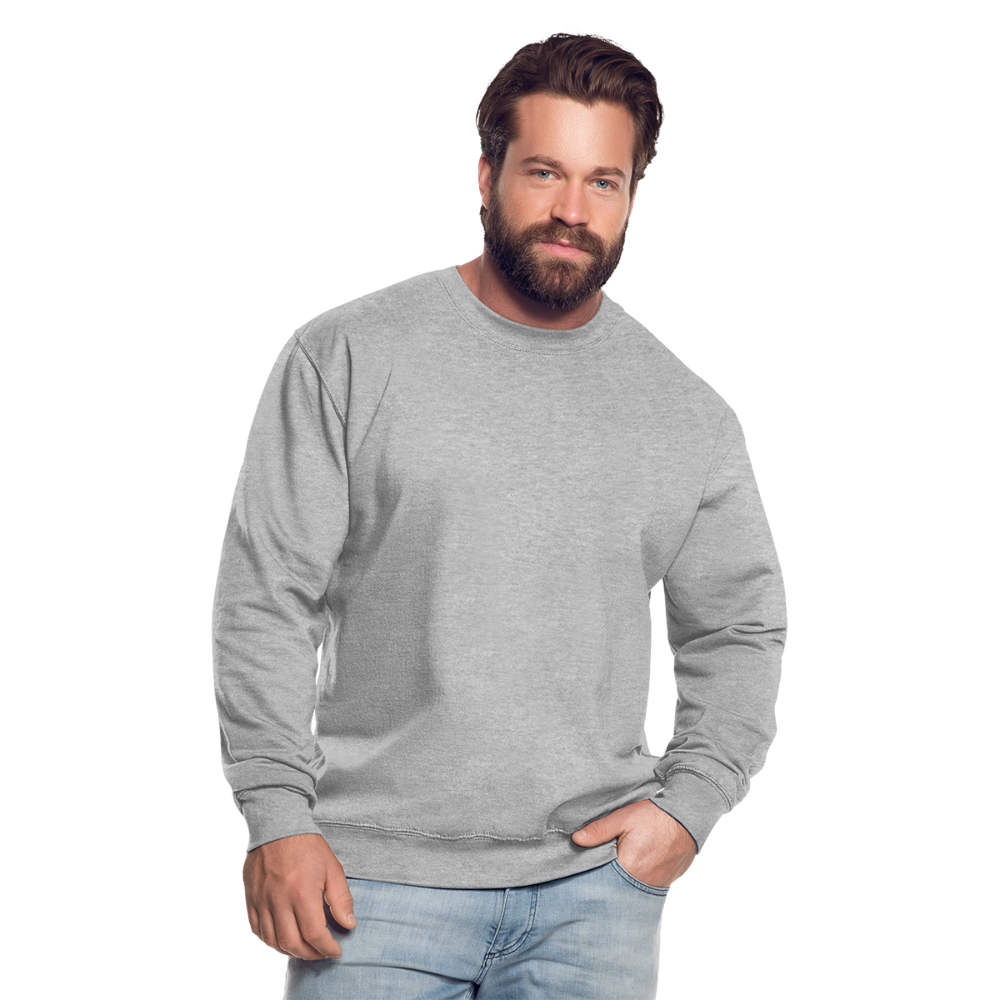Unisex Pullover in 6 Farben - Weißgrau meliert
