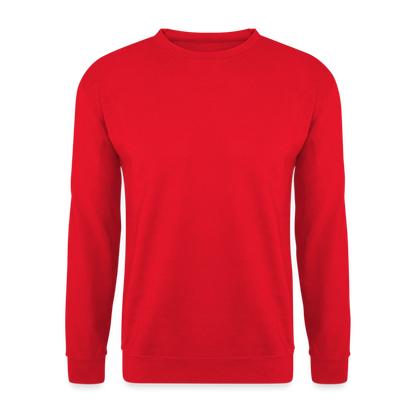 Unisex Pullover in 6 Farben - Rot