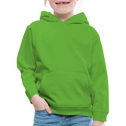Mädchen Premium Hoodie in 9 Farben - Hellgrün
