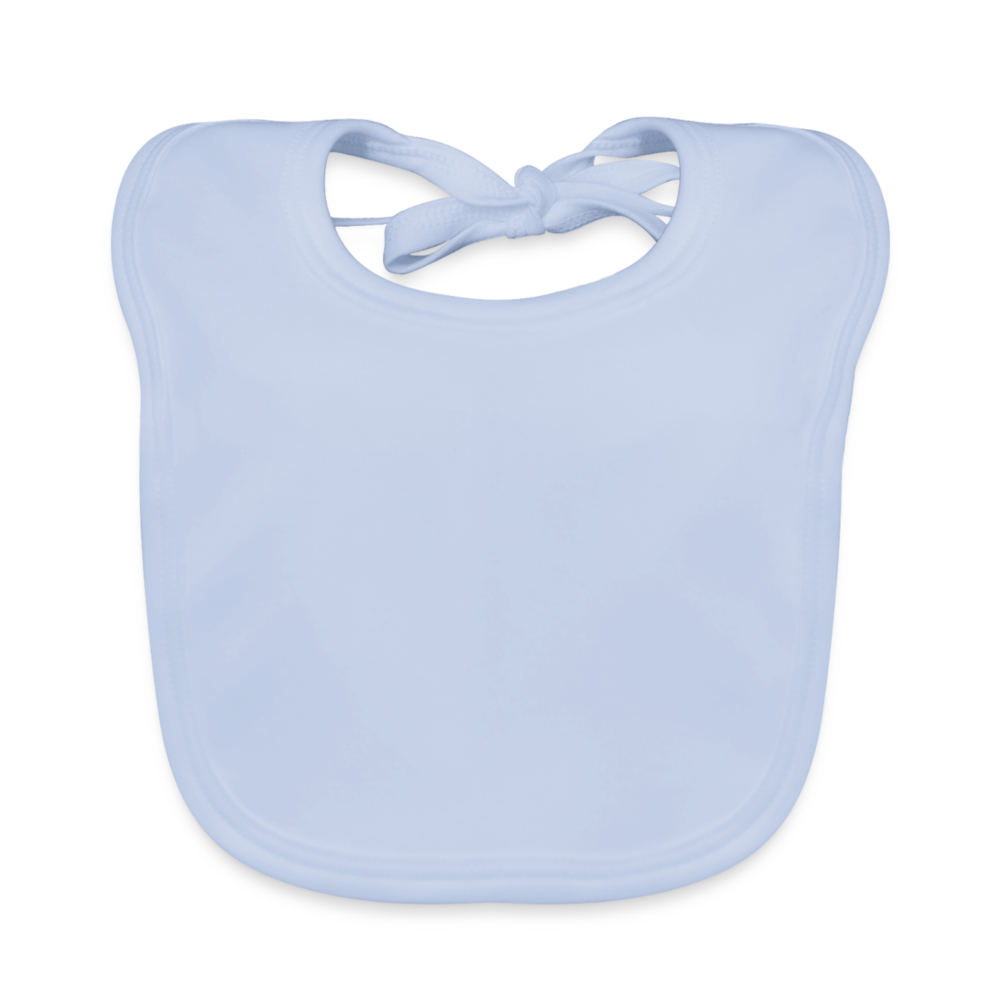 Baby Bio-Lätzchen in 5 Farben - sky Blue