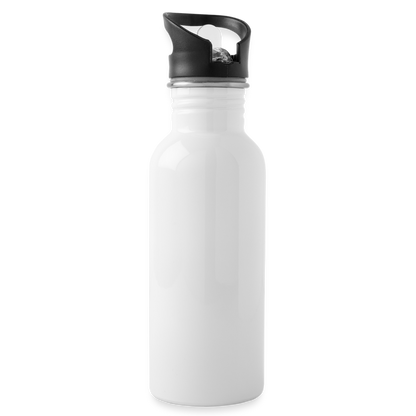 Trinkflasche in 2 Farben - weiß