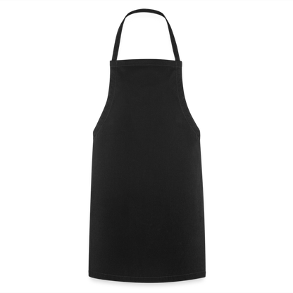 Kochschürze in 8 Farben - Schwarz