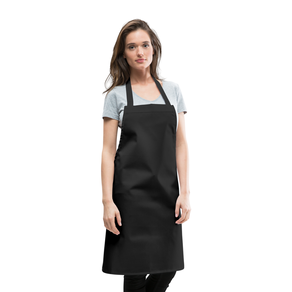 Kochschürze in 8 Farben - Schwarz