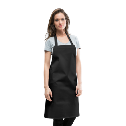 Kochschürze in 8 Farben - Schwarz