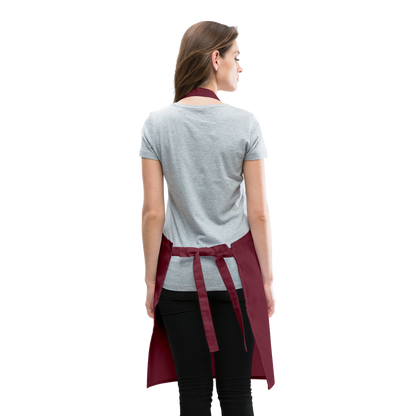Kochschürze in 8 Farben - Bordeaux