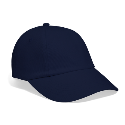 Baseballkappe in 3 Farben - Blau/Blau