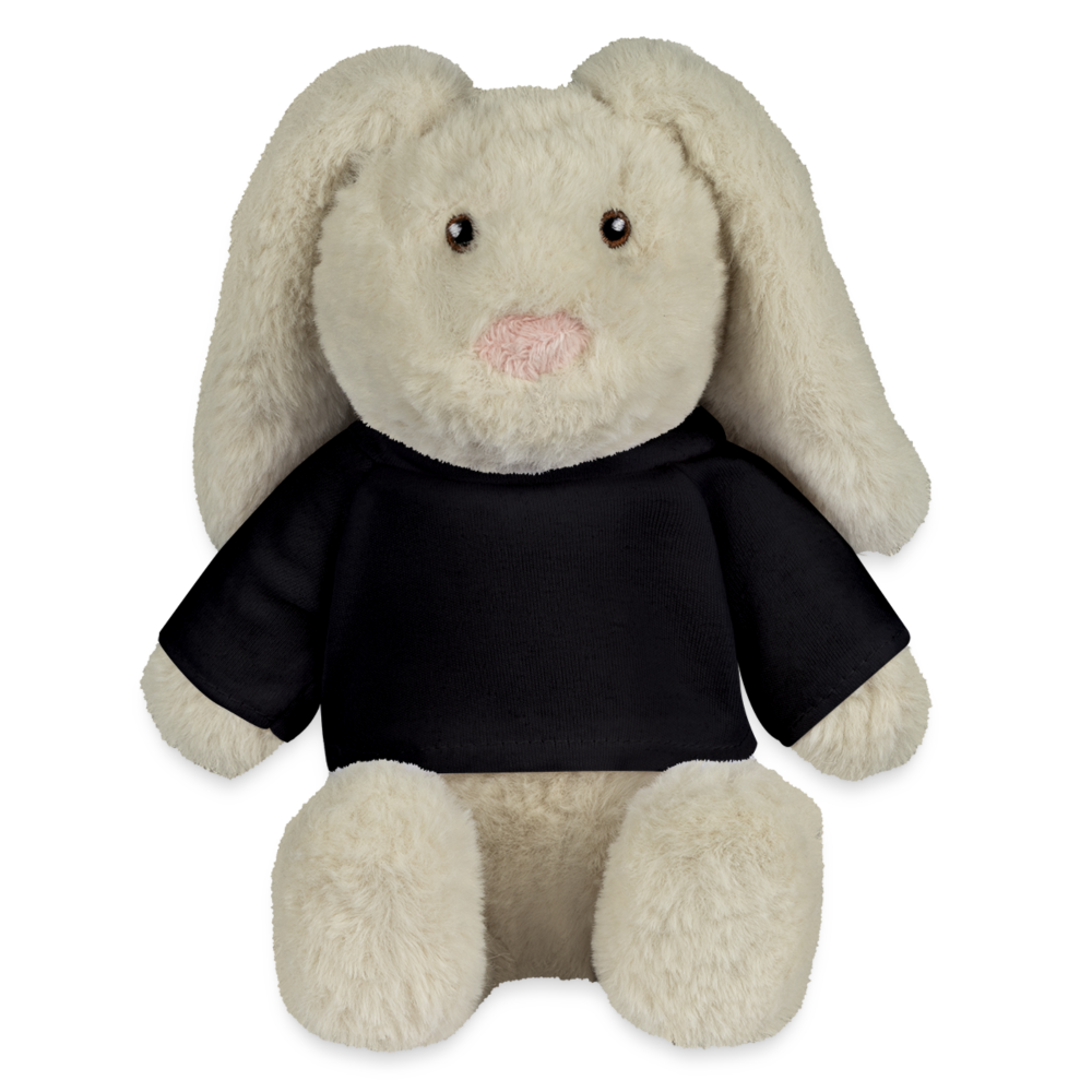 MiniFeet® RecycelHase® Creme - Schwarz