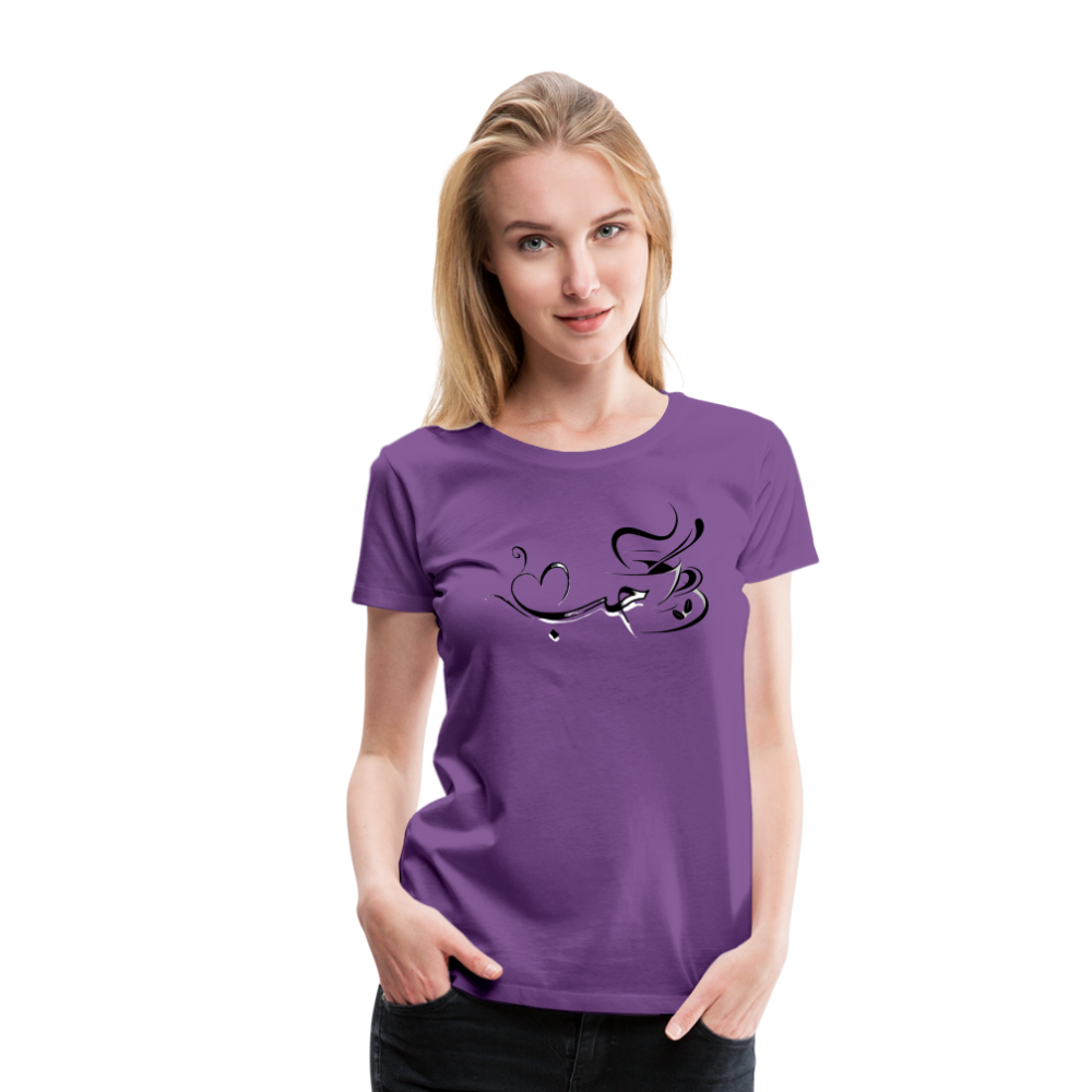 Frauen Premium T-Shirt - Lila