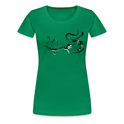 Frauen Premium T-Shirt - Kelly Green