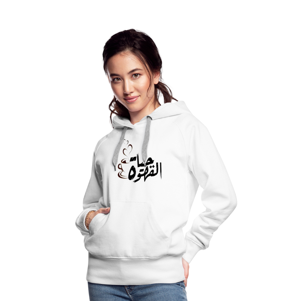 Frauen Premium Hoodie - weiß