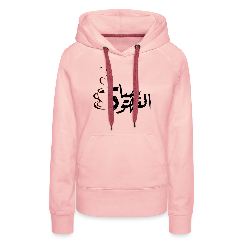 Frauen Premium Hoodie - Kristallrosa