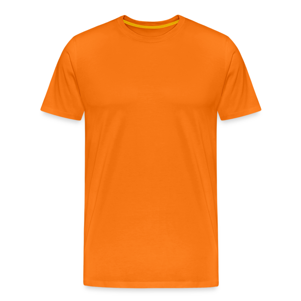 Männer Premium T-Shirt - Orange